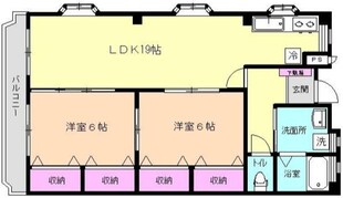 ルミエール（石田）の物件間取画像